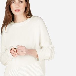 Everlane Organic cotton crew sweater